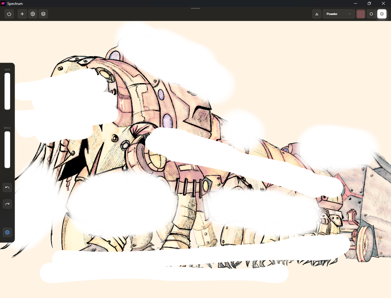 Eraser Tool Interface